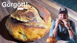 Homemade Sourdough Bread 🥖 (100% Semolina flour)
