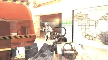 Triple Kill while Flashed!!!!! CoD MW3!