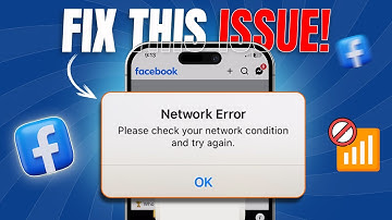 How to Fix Network Error on Facebook on iPhone | Facebook Not Loading Issue