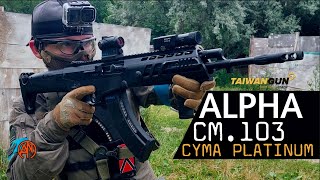 CM.103 AK ALPHA CQB Rampage / CYMA Platinum