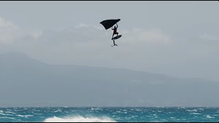 Challenging the Wing Big Air Record on OZONE's “Fusion” Development Wing - Day 1 of Testing by Kai Lenny 86,717 views 8 months ago 2 minutes, 31 seconds