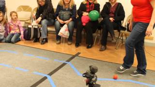 DARwin-OP race at Oakland Mall, Troy, Michigan (March 1, 2014)