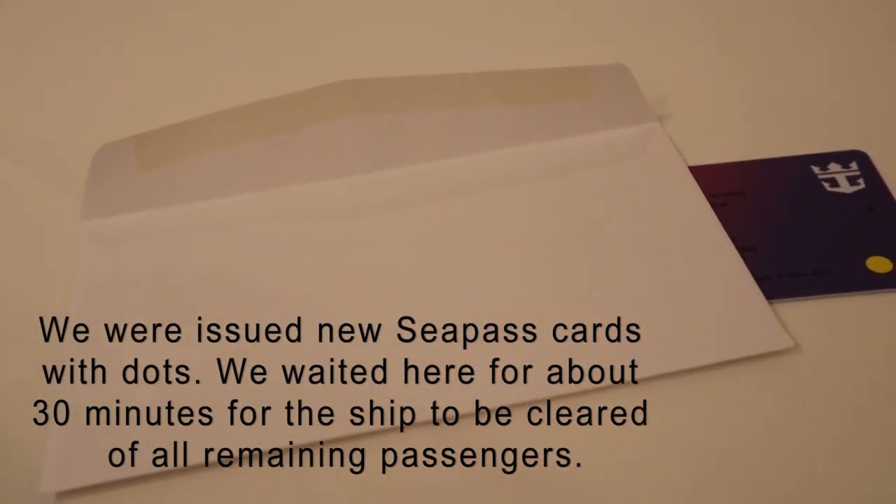 Royal Caribbean back to back port procedure