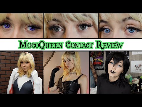 Mocoqueen Contact Review + Cosplay! 👀