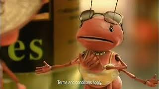 Post Office Ants At The Duty Free Advert 2004