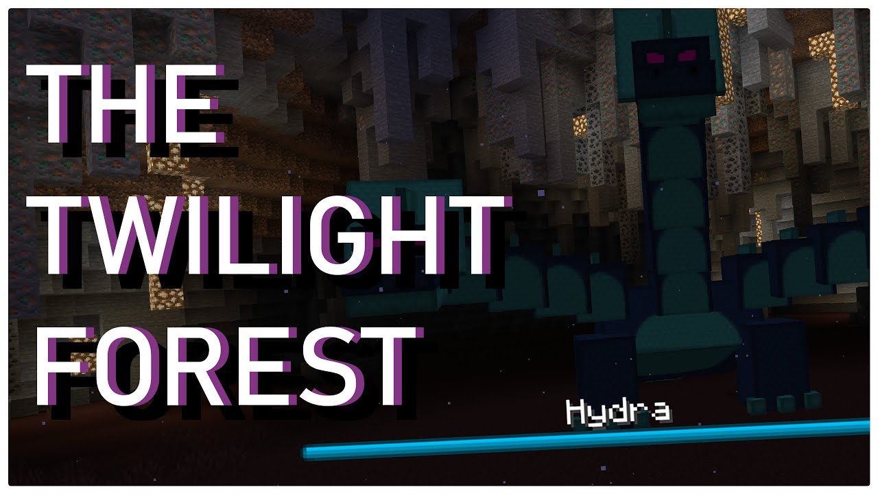 Trying to beat the HYDRA and TWILIGHT FOREST FINAL BOSS in Minecraft