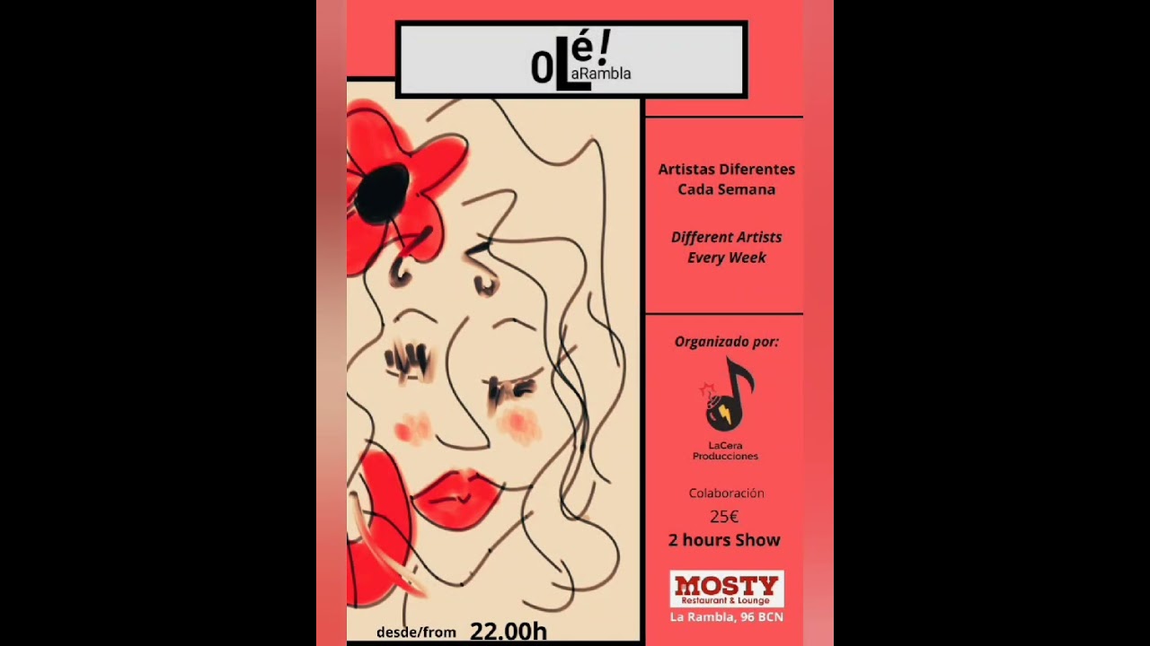 Próximamente en Mosty Restaurant & Lounge  