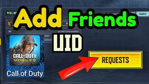 Call of Duty Mobile How to Add Friend in 2025 Using UID, ID