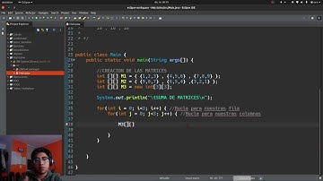 SUMA DE MATRICES | BUCLE FOR | MATRICES | JAVA