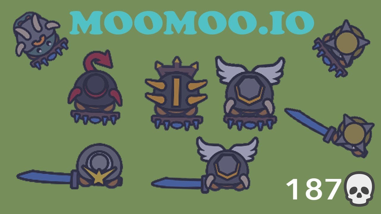 MooMoo.io Diamond Shield! 180+ kills