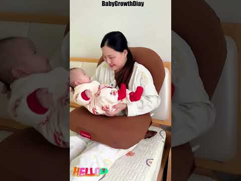 How Can I Make Breastfeeding More Comfortable? The Breastfeeding Pillow! #Shorts