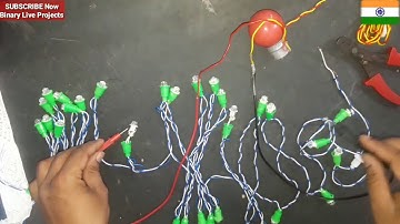 Diwali Led series repairing-2| series India| made in India| binary live ptojrcts| BLS INDIA BHOPAL