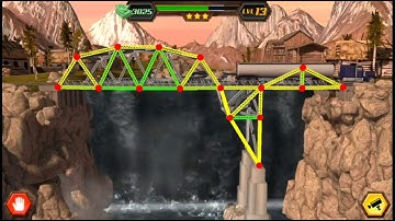 Bridge Construction Simulator Guide Level 9-16 (Android)