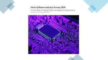 Generative AI: A Game-Changer for Software Providers - The Swiss Software Industry 2024 Report