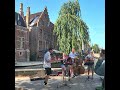 music band performance in Bruges, Belgium