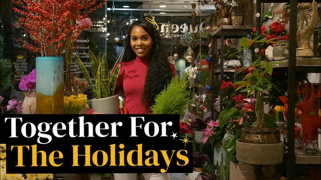 Vancouver's Queen Bee Flower Shop | Together For The Holidays