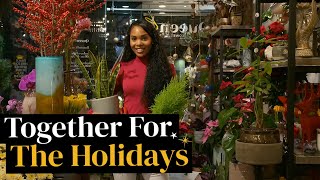 Vancouver's Queen Bee Flower Shop | Together For The Holidays