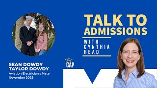 Talk to Admissions - Episode 3 - US Navy  Aviation Electrician's Mate with Sean Dowdy & Taylor Dowdy