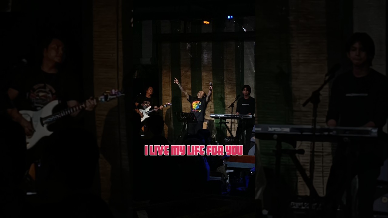 I LIVE MY LIFE FOR YOU (FireHouse cover)