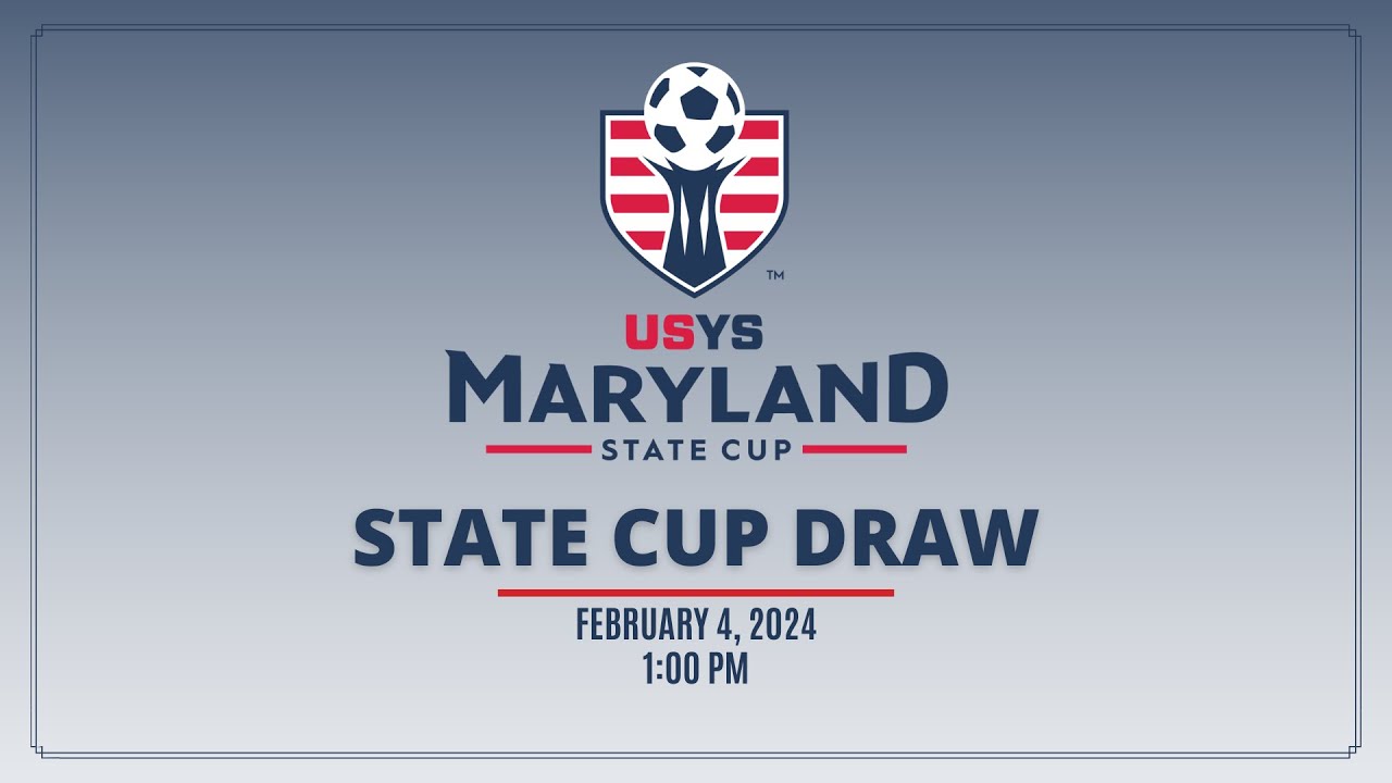 MSYSA 2024 STATE CUP DRAW YouTube