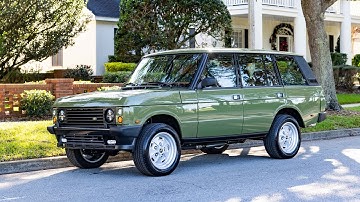 Fully RESTORED (1995) Range Rover Classic with L92 V8 6.2 L Engine | ECD Automotive Design