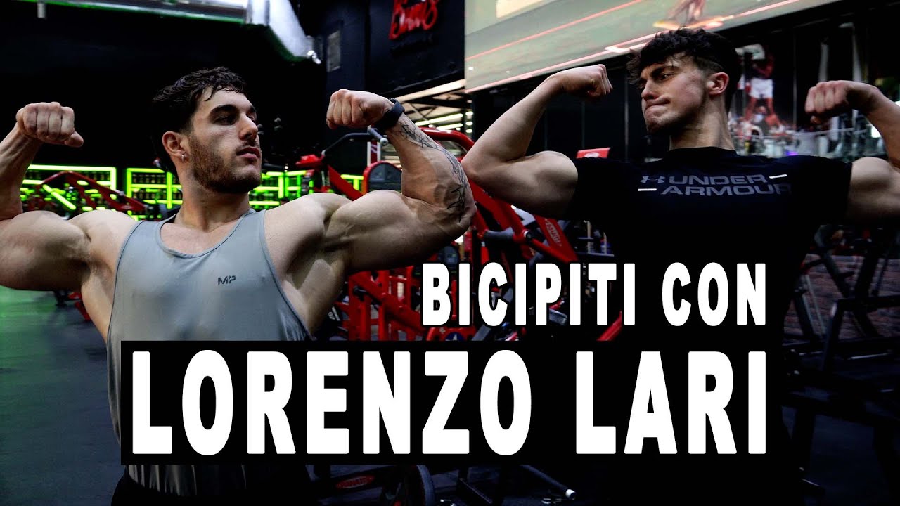 3 ESERCIZI PER BICIPITI ENORMI - Lorenzo Lari & Luca Croci - YouTube