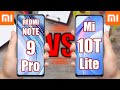 Redmi Note 9 Pro vs Xiaomi Mi 10T Lite
