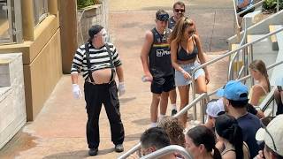 Comedy Gold With Tom The Seaworld Mime