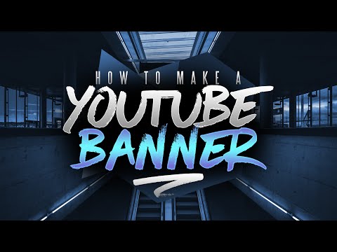 How to Make a YouTube Banner in Photoshop! Channel Art Tutorial (/)