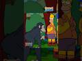 LOS SIMPSON DEFIENDEN EL REFUGIO DE CHIMPANCÉS 🐒, simpson en Africa