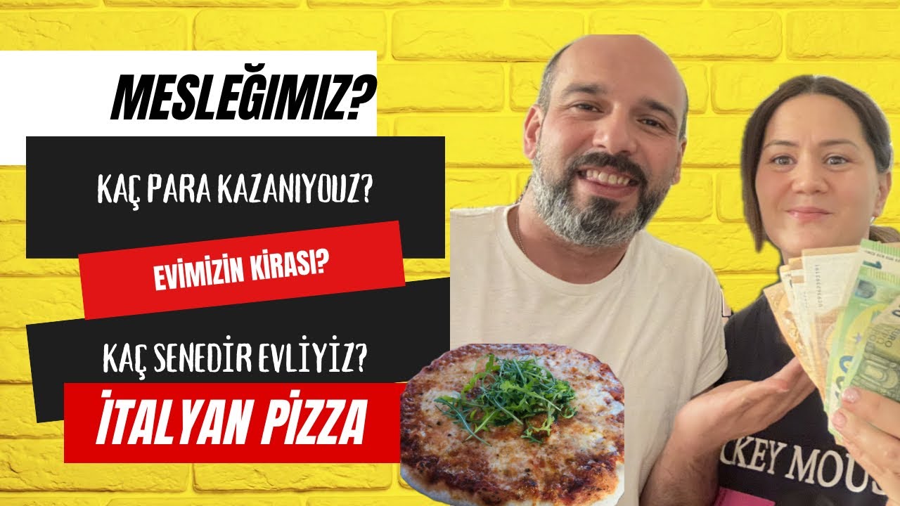 EN MERAK ETTİKLERİNİZ|KAÇ PARA KAZANIYORUZ?| ITALYAN PİZZASI