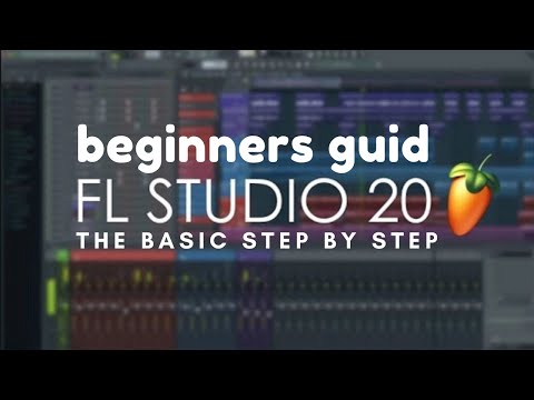 FL Studio 20 - Complete Beginner Basics Tutorial (Simply and Easily )