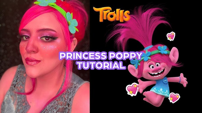 POPPY TROLLS Movie Makeup Tutorial