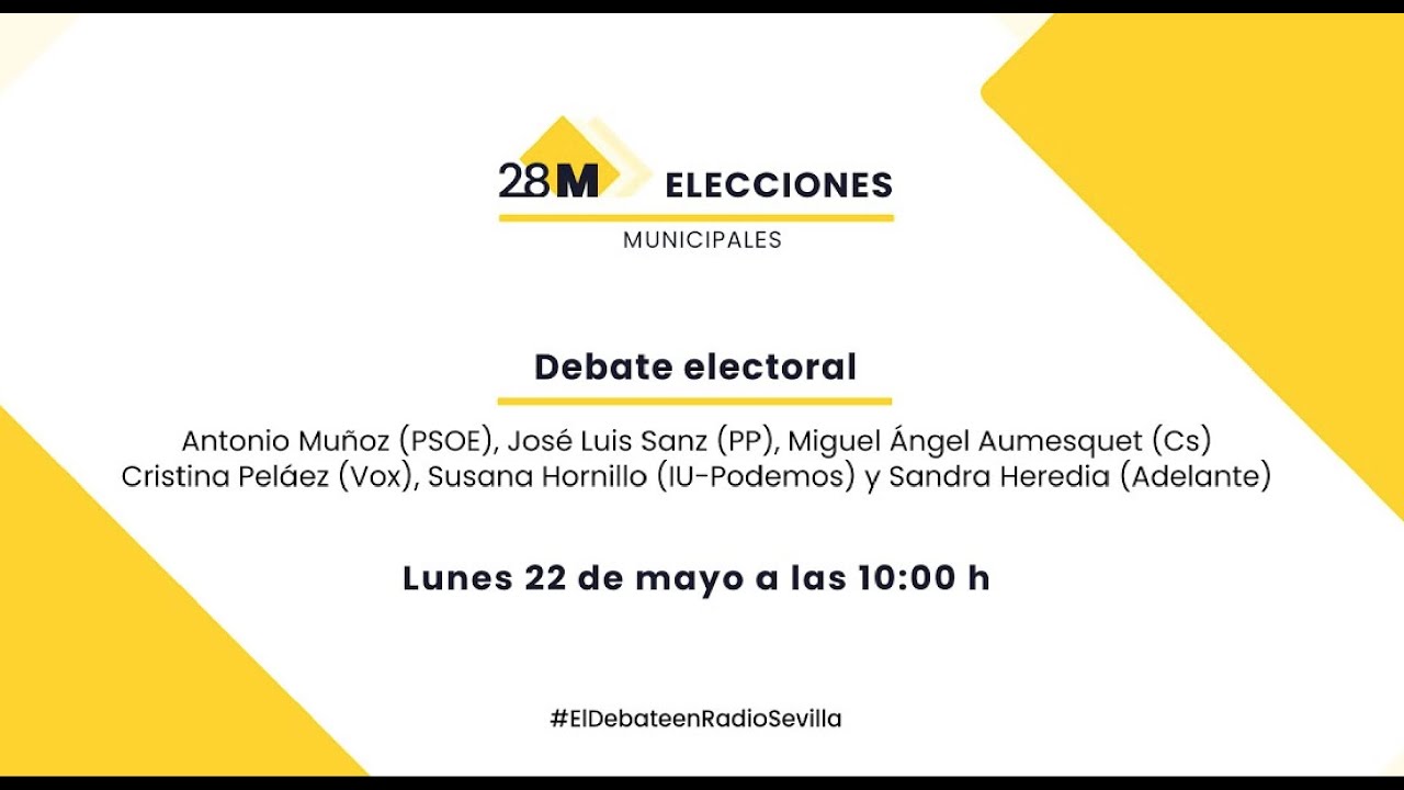 Directo | Los candidatos a la alcaldía de Sevilla debaten en EL PAÍS y la SER