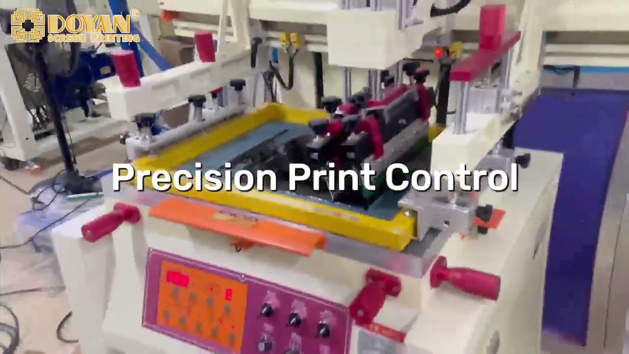 Doyan vertical screen printing machine for bags