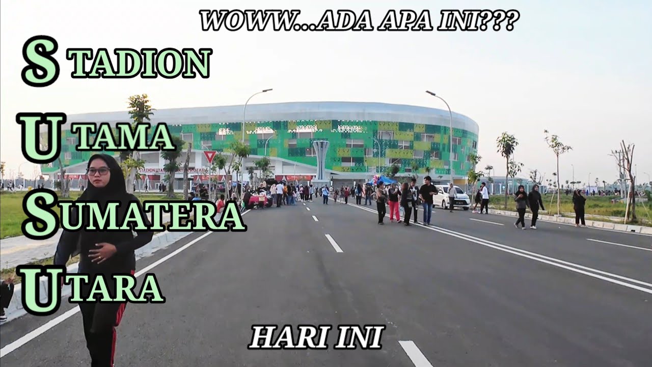 GILA BANGET!!! Ada apa di stadion utama sumatera utara hari ini