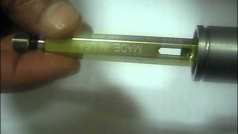 Spool Thread Plug gauge inspection Video