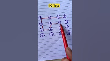 Drawing a checkered path with numbers 1 to 21#shorts#maths#line#quiz#drawing#funny#games#viral