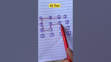 Drawing a checkered path with numbers 1 to 21#shorts#maths#line#quiz#drawing#funny#games#viral