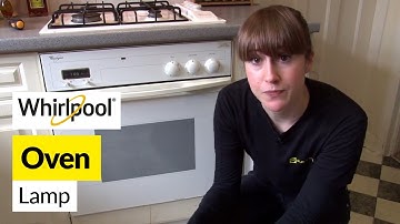 How to replace an oven lamp in a Whirlpool cooker