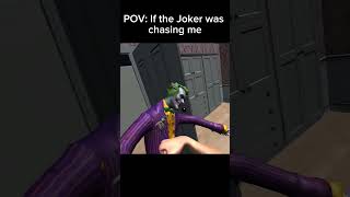POV: If the Joker was chasing me #joker #batman #kingvon #funny #fyp #trending #viral #blowup #vr