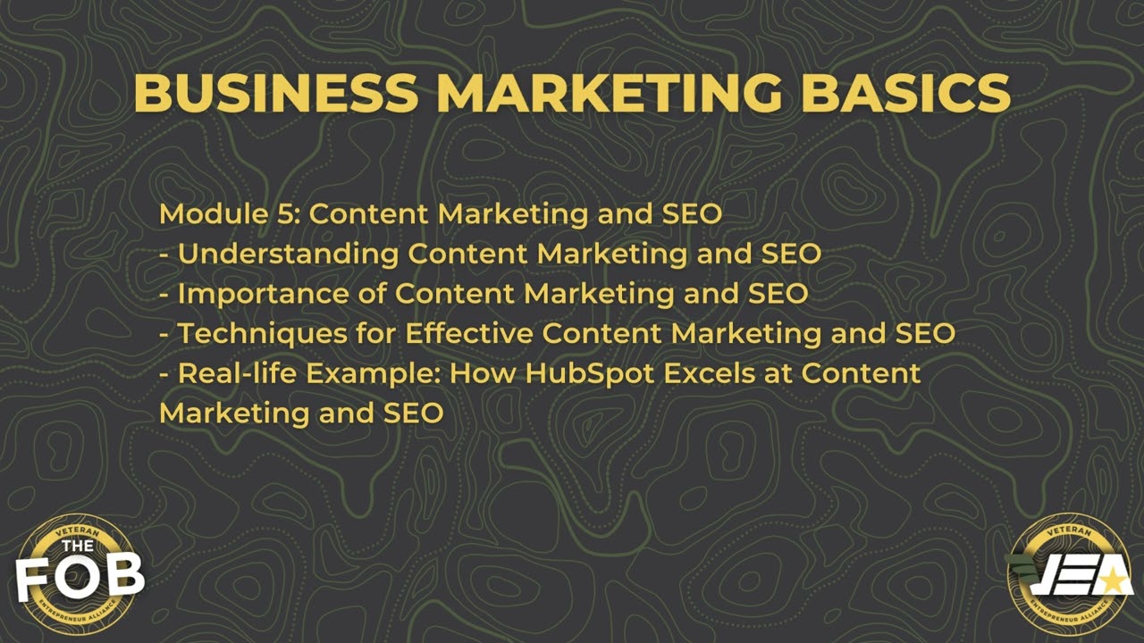 Module 5 Content Marketing and SEO