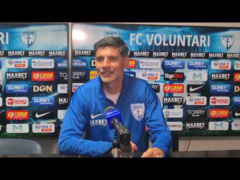 🎙️ Conferință de presă | Florin Pîrvu după 2-0 cu Steaua București