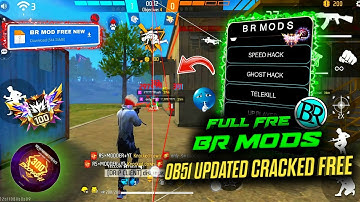⚡Free Fire OB51 AIM kill mod menu free☠️new rank season FF hack🔥BR MOD,HAXX-CKER PRO V11, HG CHEAT⚔️