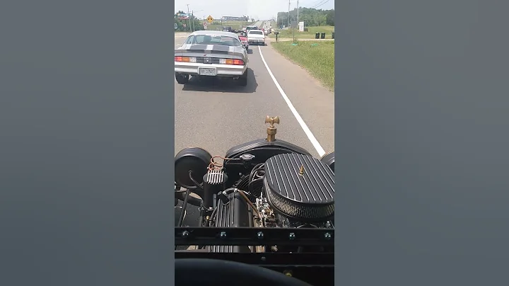 Pulling into Hot Rod Power Tour 2023 at Zmax