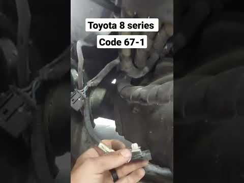 Toyota forklift error code 67-1