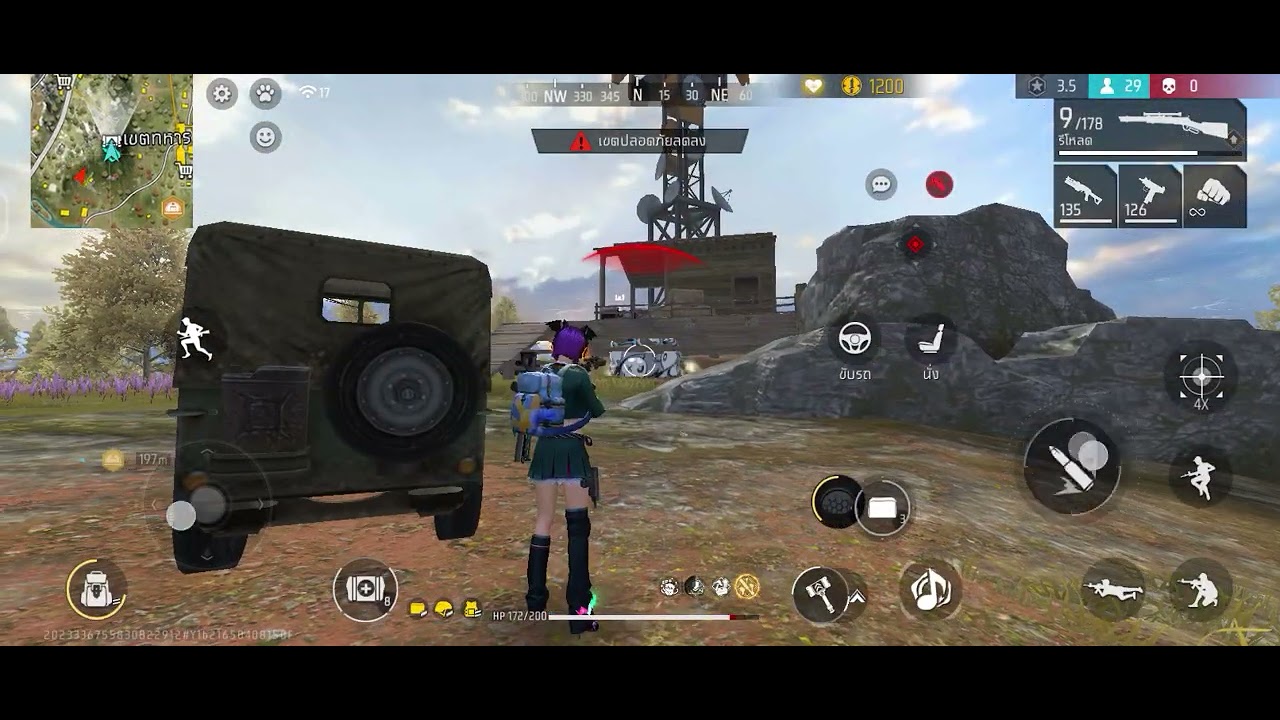 เล่น free fire ให้ถึง rank diamond 3ep ที่ 1