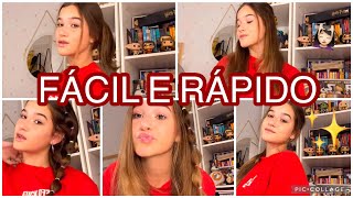 5 Penteados Faceis E Aesthetic Dicas Da Duda Wendling