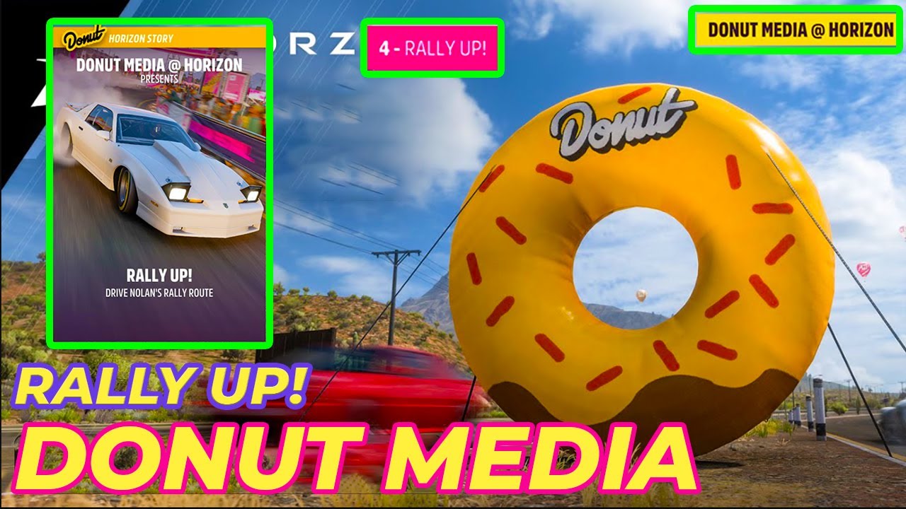 Donut Media Story RALLY UP! 3 Stars Forza Horizon 5 YouTube