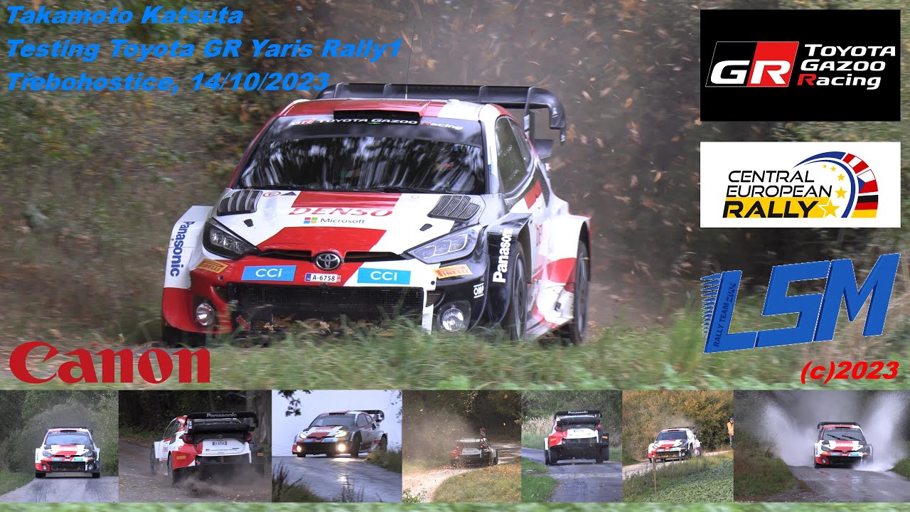 Takamoto Katsuta | Toyota GR Yaris Rally1 | Testing before CER 2023 | [4K]